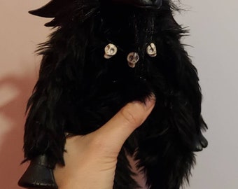 Black Phillip Goat Doll