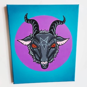 Baphomet painting