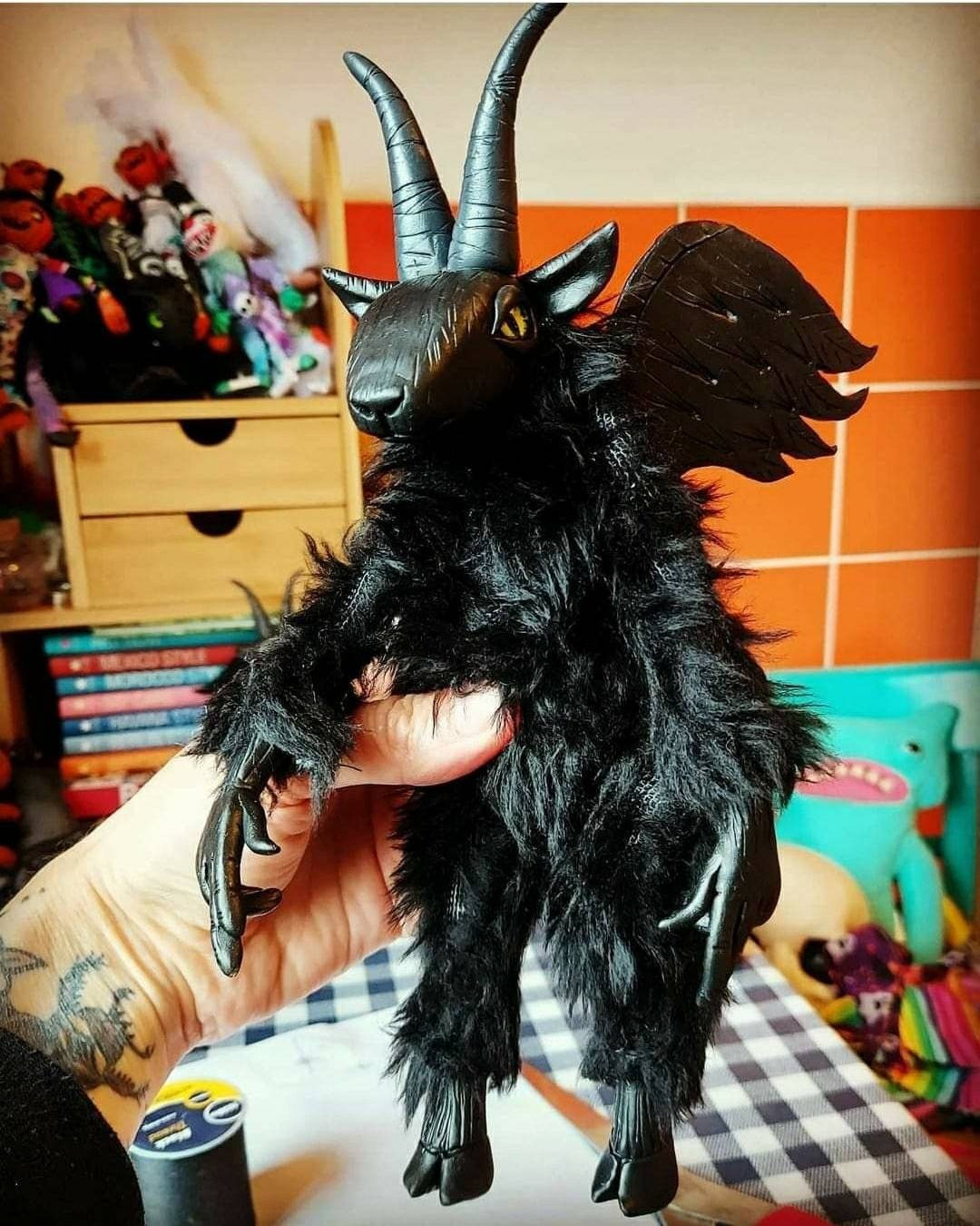 Barbie Baphomet Doll Etsy