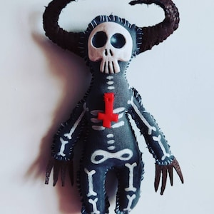 Skeleton Demon Voodoo Doll