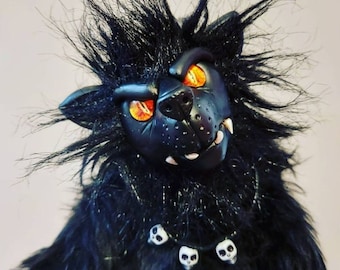 黒い狼男