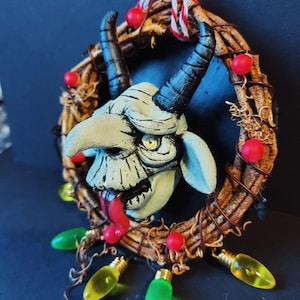 christmas krampus hanging decoration