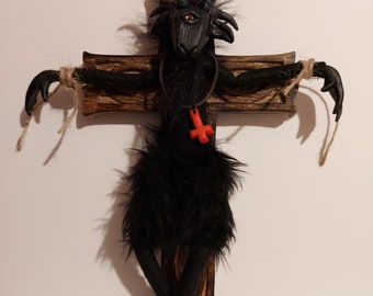 Baphomet goat doll