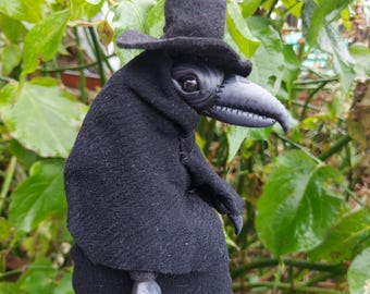 Plague Doctor art doll
