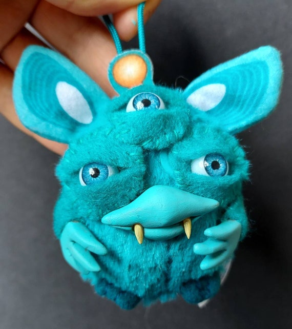 Upcycled All seeing Cursed Furby Etsy