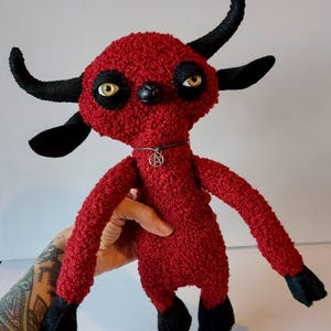 Baphomet goat plushie