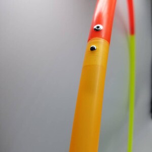 UV red, uv orange, uv green, uv yellow 4 Piece Sectional Travel Hula Hoop