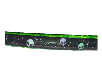Arco modular de 4 peças Alien Angel com fita refletora especial.