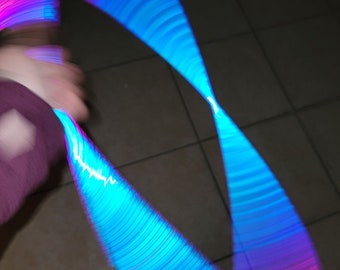 Cyber Sunset Reflektierender Color Morph Taped Hoop
