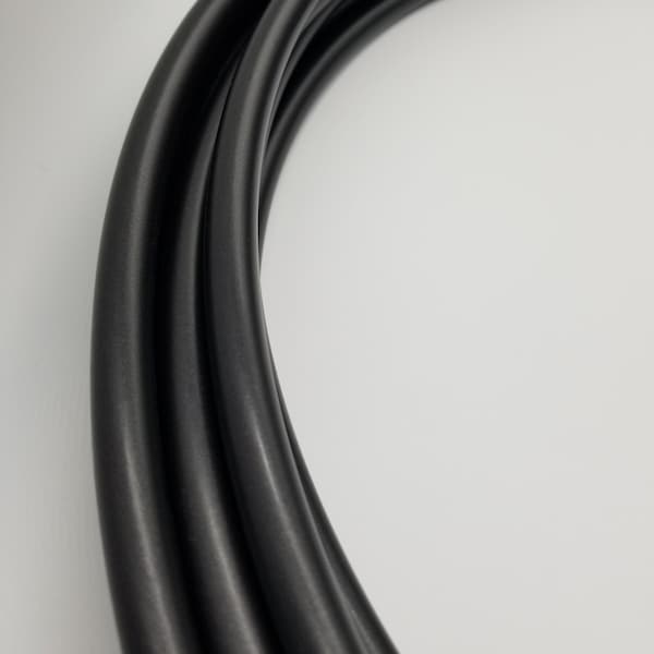 Jet Black Bare Hoop