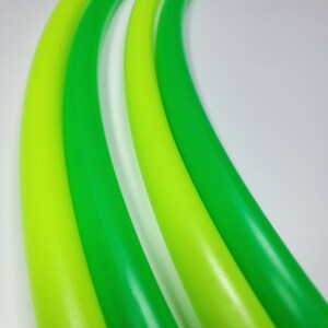 Electric Lime 4 Piece Sectional Travel Hula Hoop
