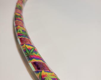 Leckere Trichromes Reflective Taped Hoop