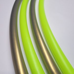UV Coconut Lime & Egyptian Gold 4 Piece Sectional Travel Hula Hoop
