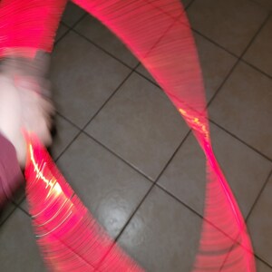 Starfire Sherbert Reflective Color Morph Taped Hoop