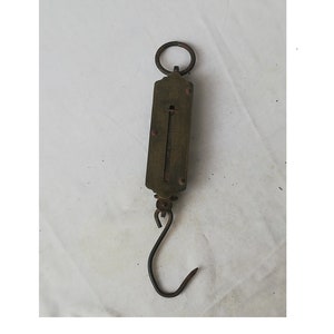 Antique pocket balance / pocket scales as a decorative object or for collectors. Austria, vintage