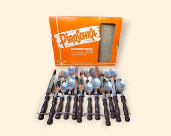 Vintage cutlery from the 1970s - Hackwerke Steyr, 24 pieces, gift idea