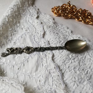 Teelöffel, verziert aus Florenz, Italien, Vintage