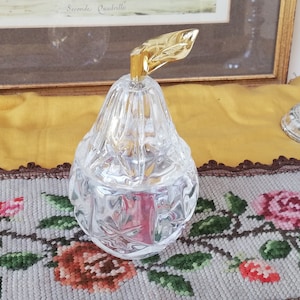 Glasflasche / Flacon für Süßigkeiten, Bijouterie oder Flüssigkeiten.