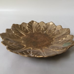 Vintage Handmade Brass Bowl, 50 Years Old, Decorative and Versatile