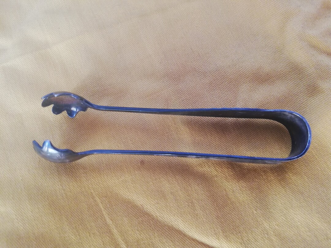 Antique Silver Sugar Cube Tongs From Austria. Vintage Etsy