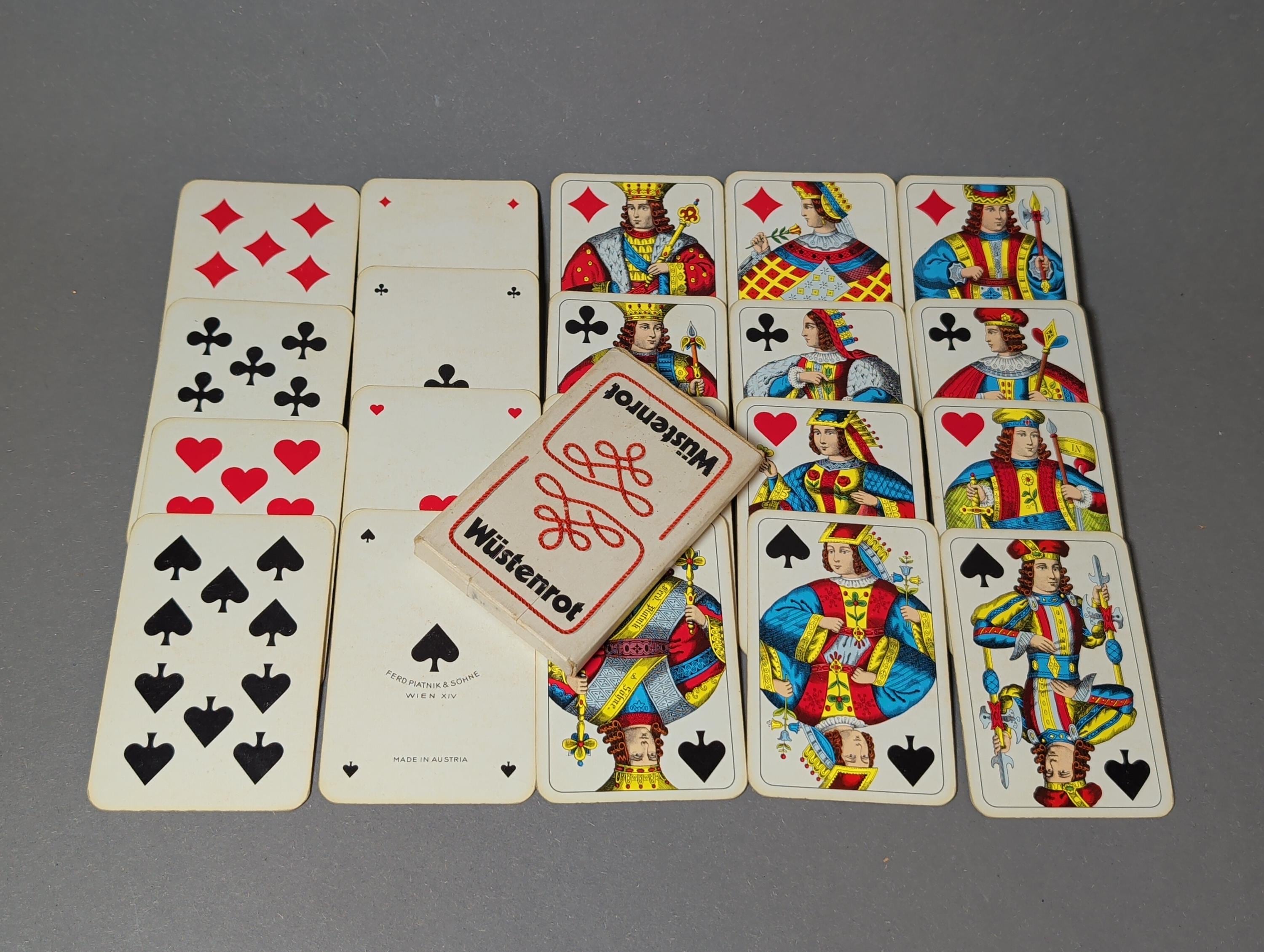 1970s Vintage Playing Cards Deck - Etsy UK