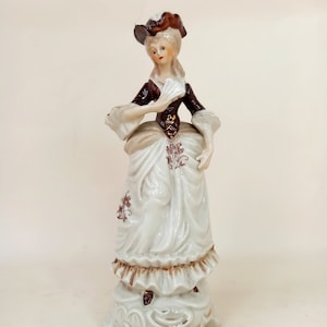 Große Porzellan Statuette , Vintage,