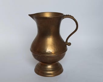 ヴィンテージ真鍮製水差し 1930年代