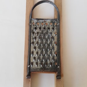 Antique vegetable and fruit grater. Vintage from Austria.