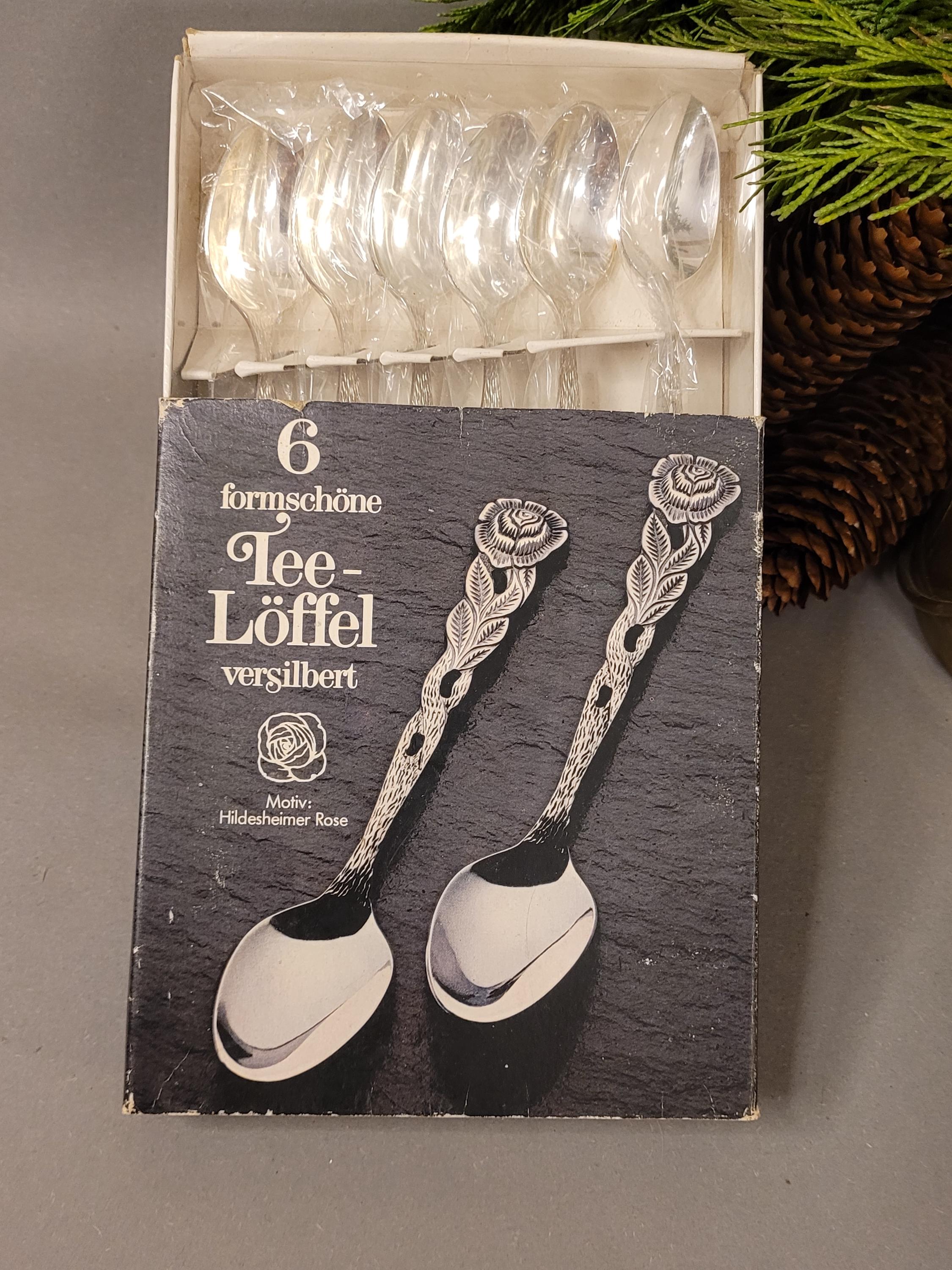 ヴィンテージティースプーンセット（6本入り）「ヒルデスハイマー