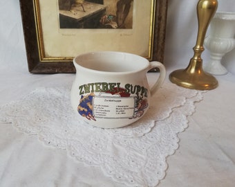 Suppentasse für Gulaschsuppe, Vintage aus Deutschland - .de