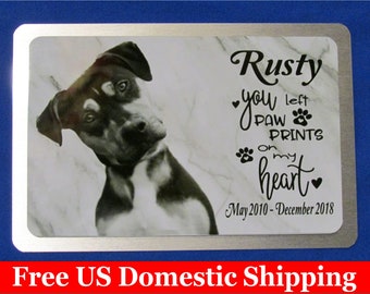 plaques for deceased dogs