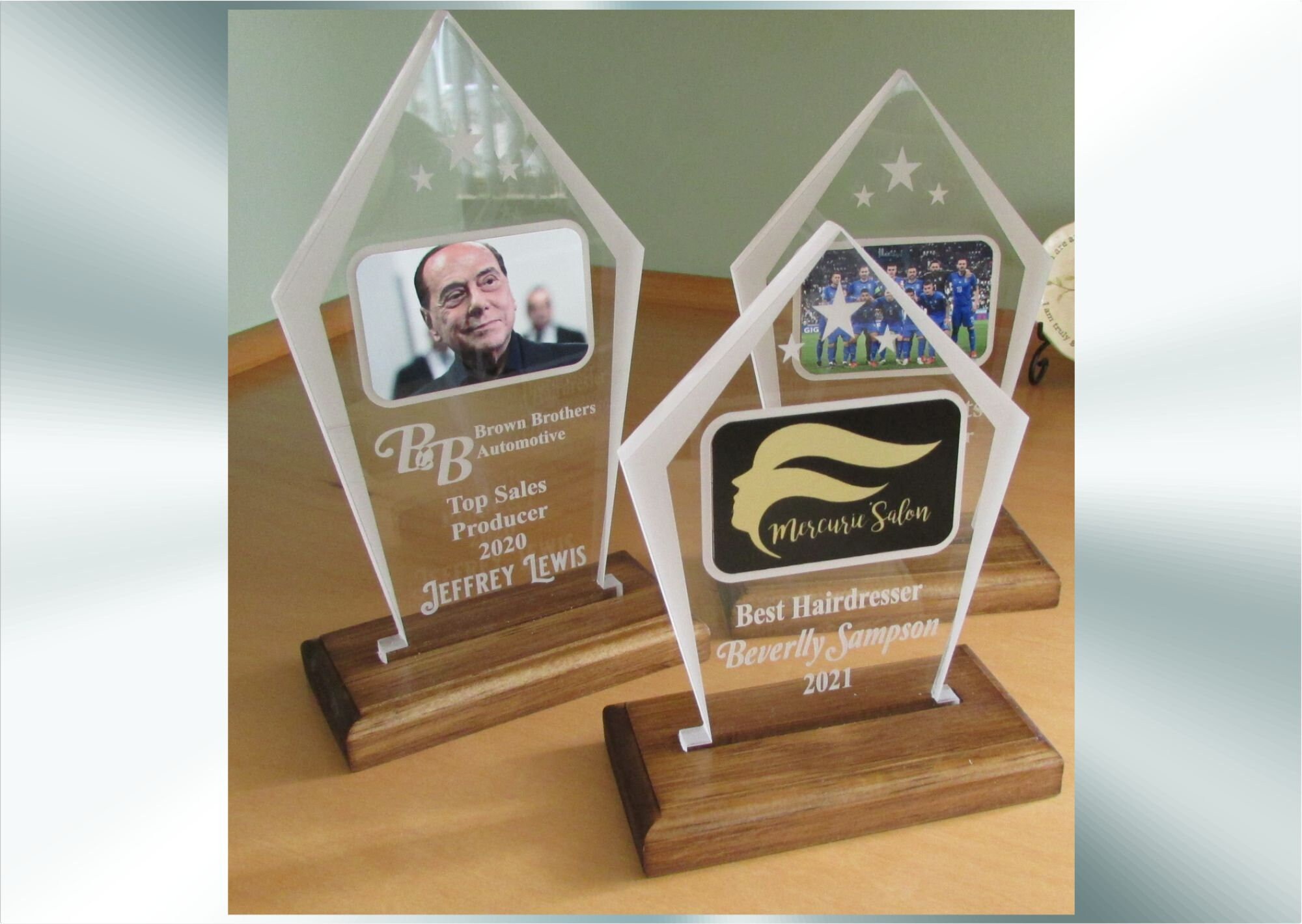 Custom Award Plaques and Personalized gifts by Graphics2Art Etsy