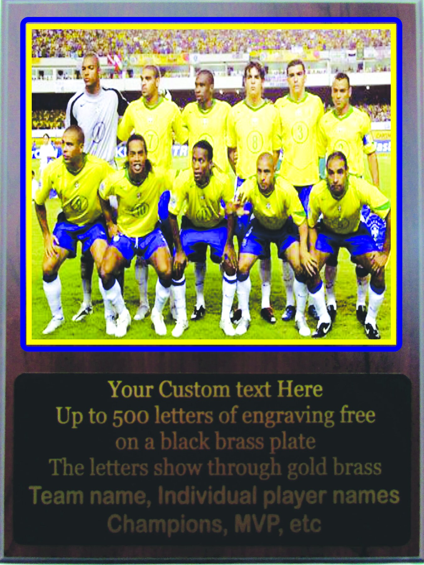 Custom Engraved Award Plaque Personalized Plaque Engraved Etsy