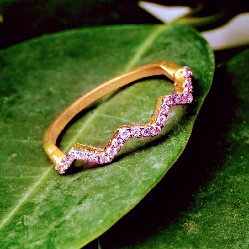 Diamond band stylish 14kt gold Geniune diamond
