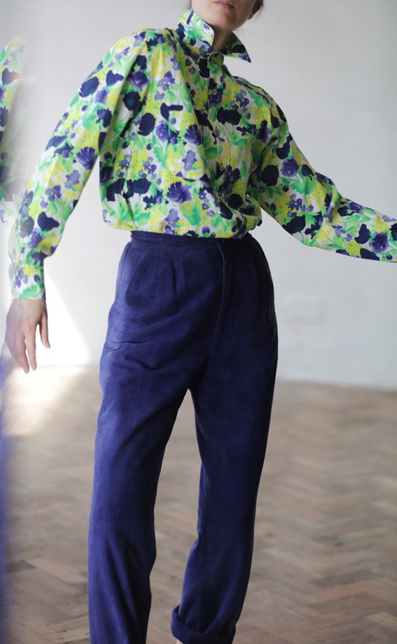 Celine Vintage 80s cotton blouse
