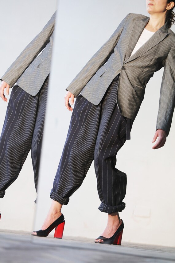 Cerruti 1881 vintage 1990s pinstriped jacket