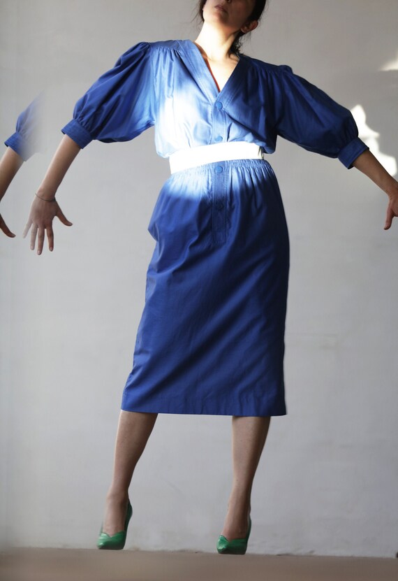 Yves Saint Laurent vintage 1980s dress