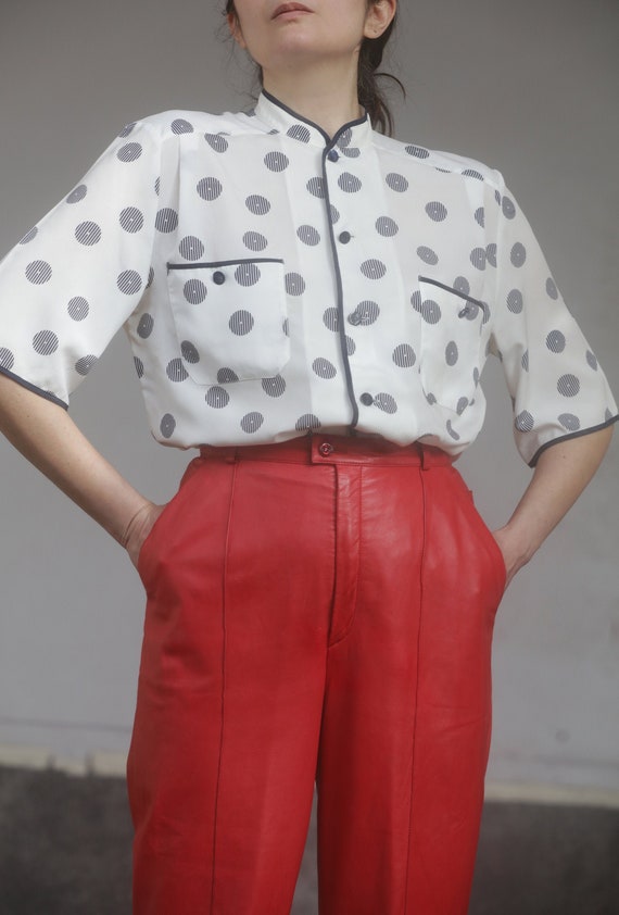 Celine vintage 1980s blouse - image 1