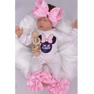 Baby girl clothes minnie mouse best sale
