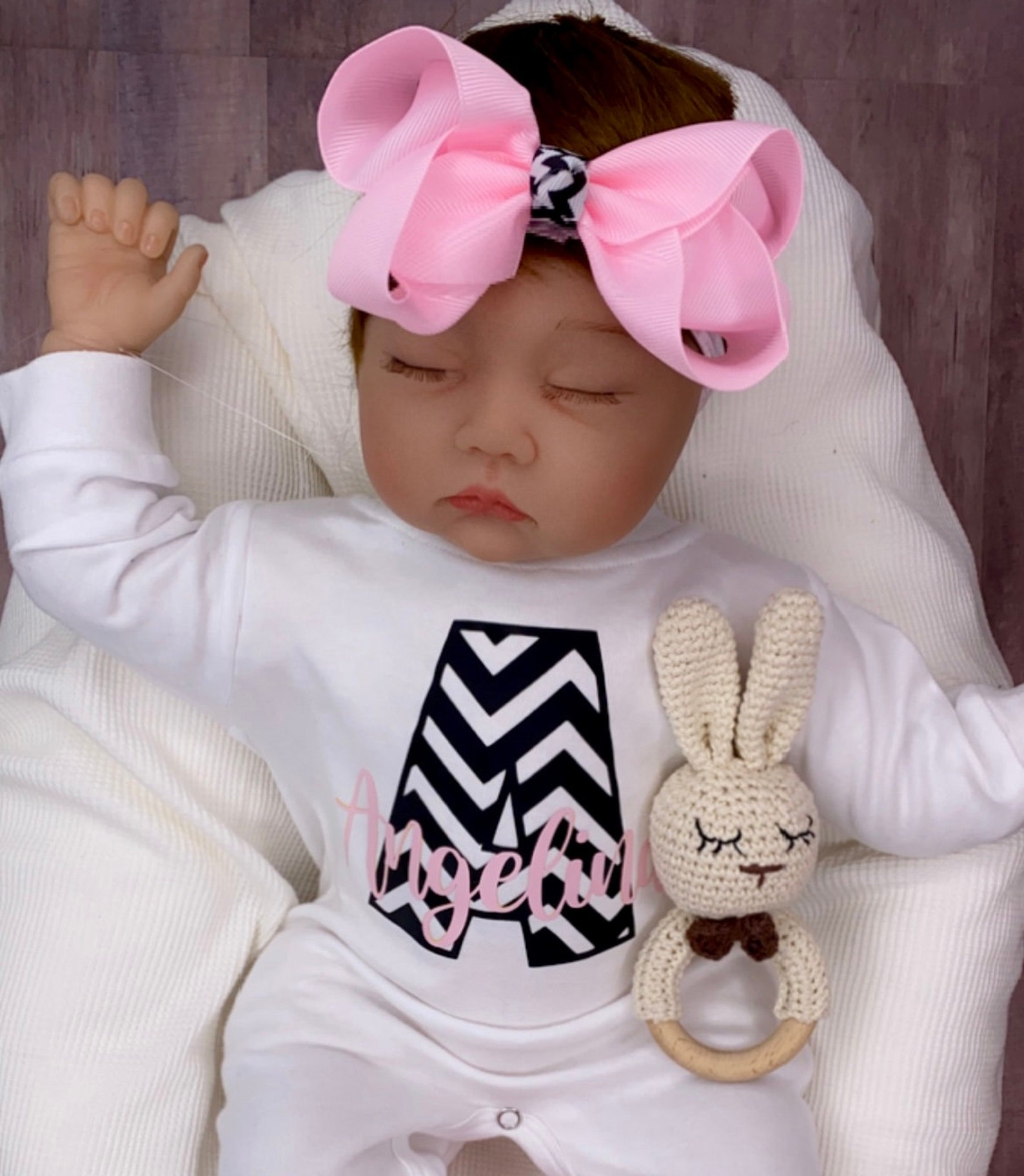 Baby Girl Outfit Coming Home Outfit Custom Handmade Etsy