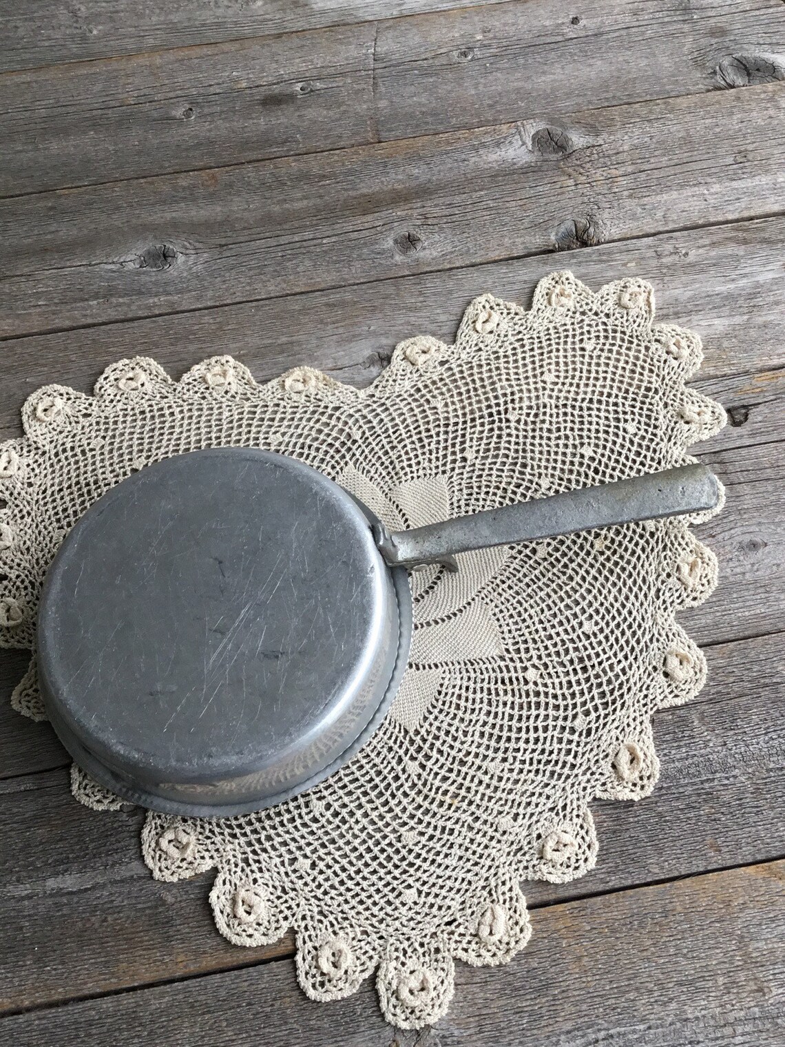 Antique Aluminum Crumb Tray Vintage Collectable B26 Etsy
