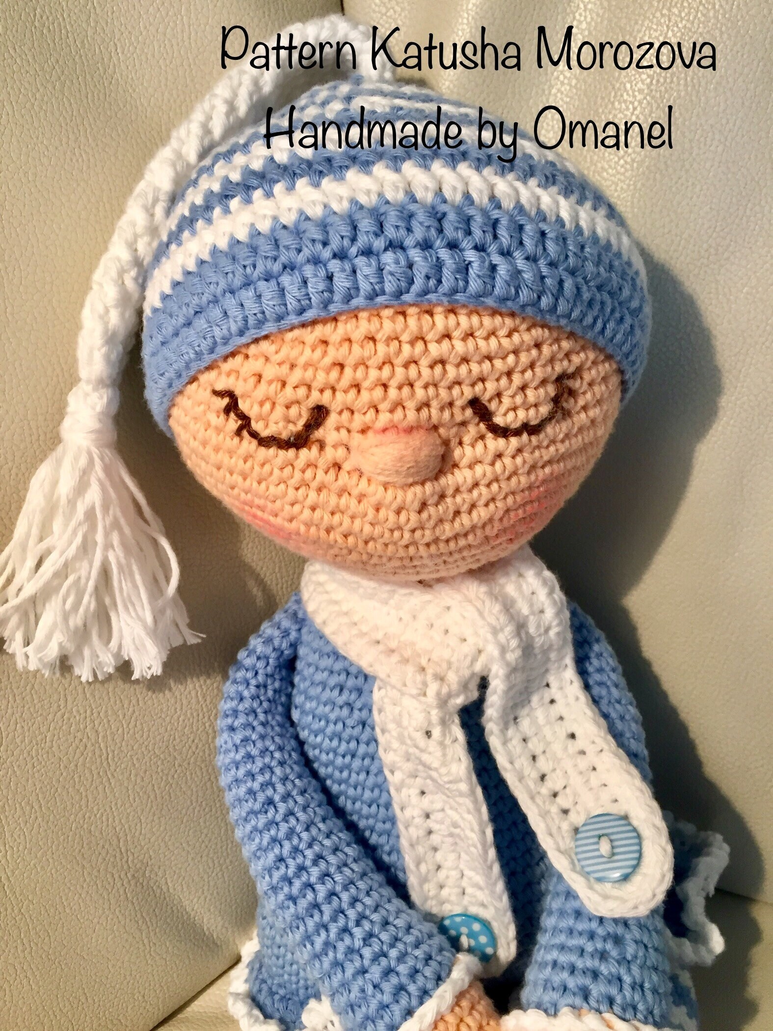 sleeping doll crochet pattern