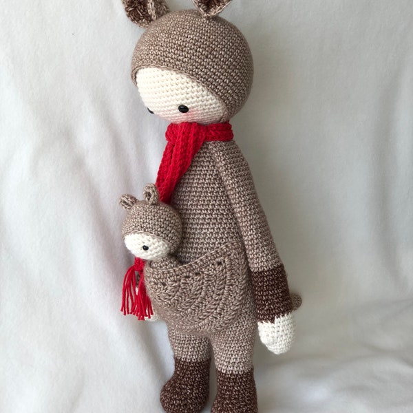 Kira the Kangaroo Handmade by Omanel