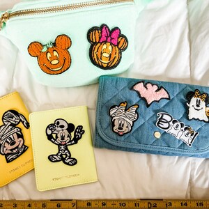 Halloween Disney Patches - Stoney Clover Lane Dupe - 3m Stick on Patch ...