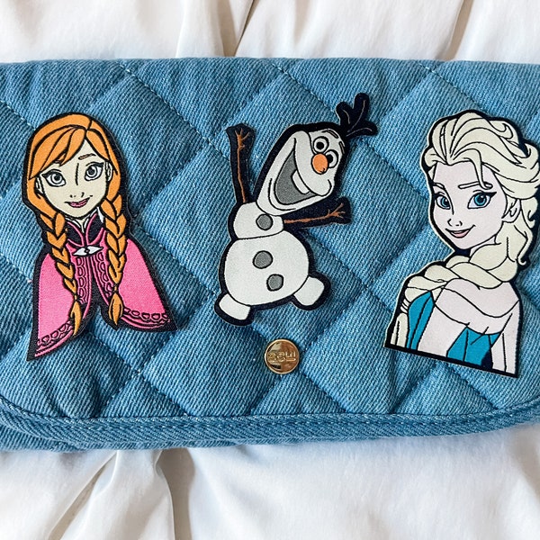 Disney Frozen Patches - Stoney Clover Lane Dupes - Stick on 3m patches - sticker patches - denim jacket patch - Anna - Elsa - Olaf