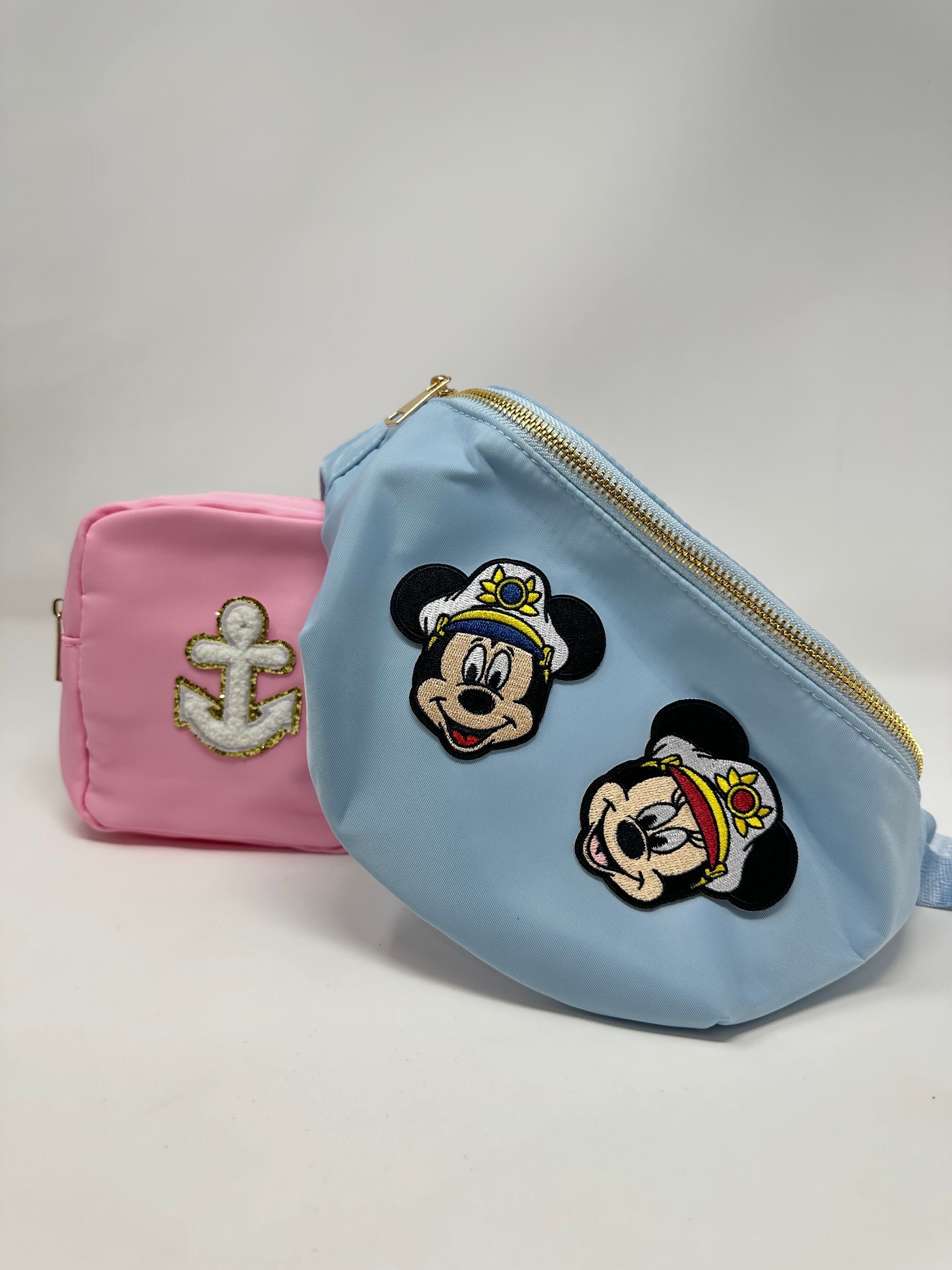 Disney Patches Captain Minnie and Mickey stick on, iron on, and sew on patches - Stoney clover lane dupes - Disney dream - cruise - wish