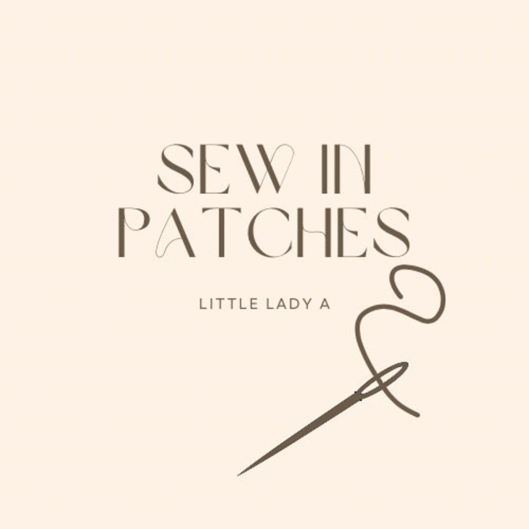 Sew in Patches to Bags per Patch Etsy