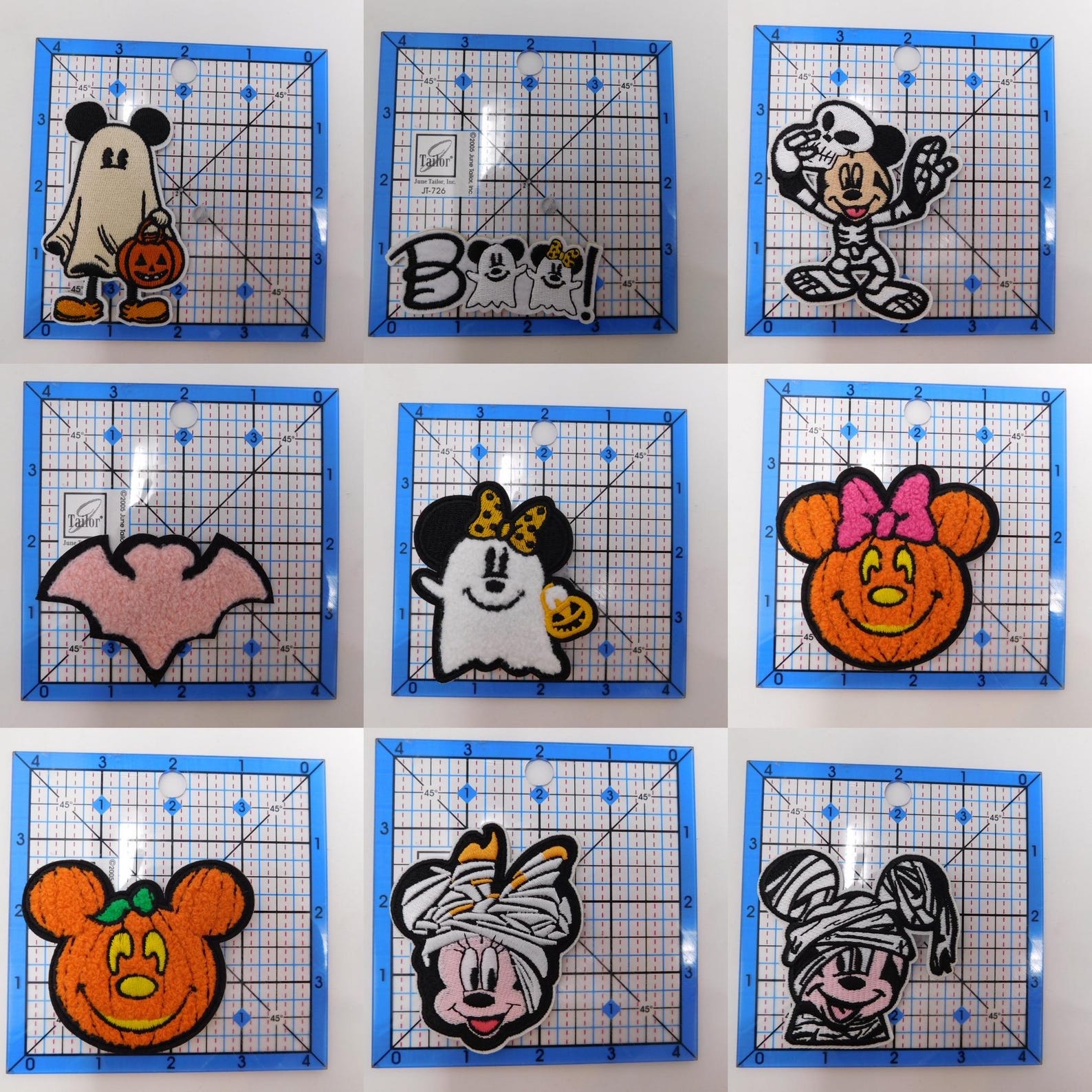 Halloween Disney Patches - Stoney Clover Lane Dupe - 3m Stick on Patch ...