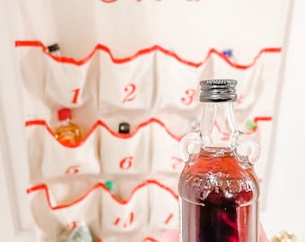 Wine / Alcohol Advent calendar for adults countdown to Christmas - personalized advent calendar for mini shots, wine, or any fun gifts!