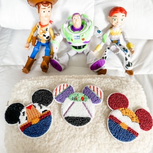 Disney Toy Story Patches - Stoney Clover Lane Dupes - denim patches for jackets - Stick on patches - 3m patch by Little Lady A